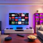 IPTV Canada streaming service on smart TV with live channels