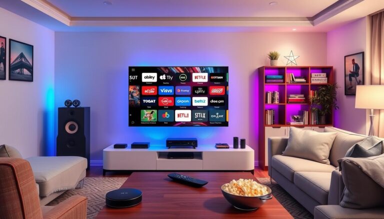 IPTV Canada streaming service on smart TV with live channels